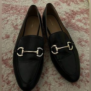 BLACK MULE FLATS